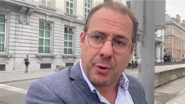 Les ministres Clarinval et Van Peteghem s'expriment à la sortie du Kern.