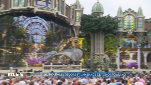 Le festival de musique électronique Tomorrowland a pu se dérouler presque normalement malgré l'incendie qui a ravagé sa grande scène. Mais les décors 100 % belges des 16 autres lieux de fête du site plongent aussi les festivaliers dans une ambiance unique en son genre.