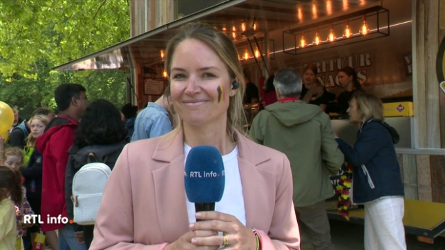 Charlotte Simonart, en direct du Parc Royal, fait le point sur le programme de la journée.