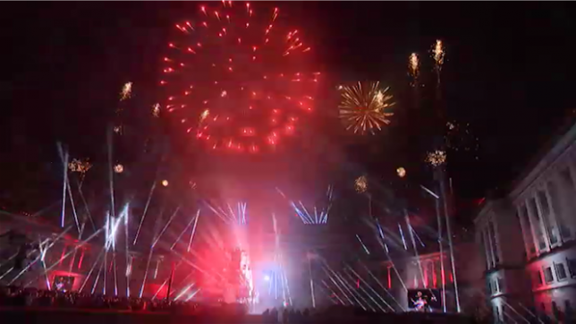 Les concerts et le feux d