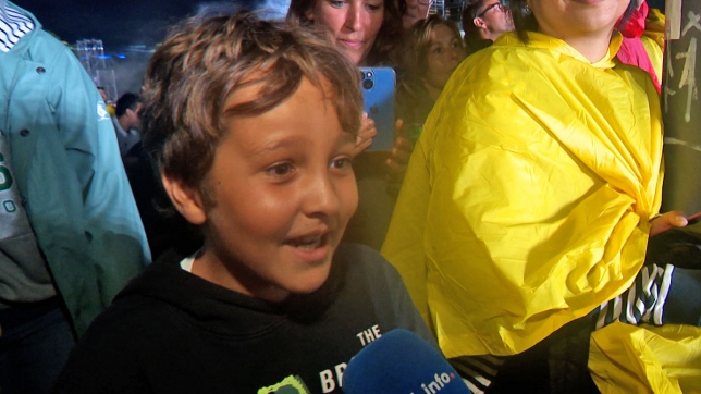 Romain au micro de RTL info