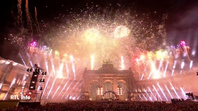 Hier soir, la fête nationale s