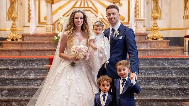 Photo du mariage de Diogo Jota et Rute Cardoso