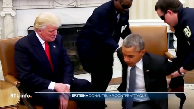 Empêtré dans l'affaire Epstein, le président américain essaie de rediriger l'attention de ses partisans et de l'opinion publique vers Barack Obama qu'il a accusé de trahison. Il l'a dépeint en chef de gang et assuré avoir des preuves irréfutables qu'il tentait de monter un coup d'Etat.
