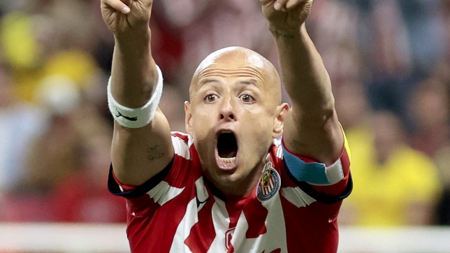 Javier Hernandez dans un match avec Guadalajara le 8 mars 2025