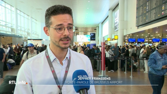 Cette journée du 28 juillet est la plus chargée de l'année pour l'aéroport bruxellois. Beaucoup de voyageurs ont prévu d'arriver suffisamment tôt sur place.