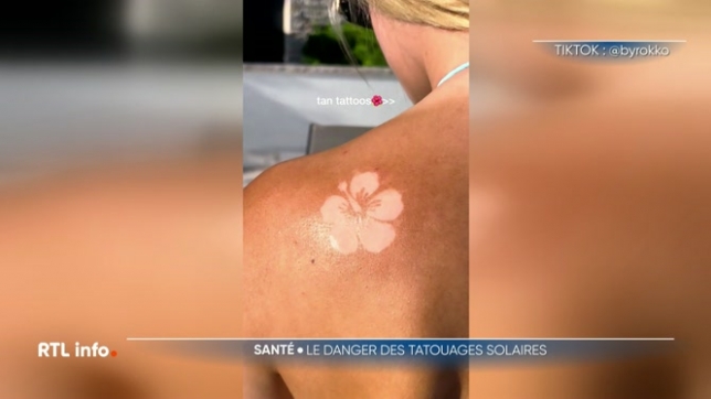 Une nouvelle tendance sur les réseaux sociaux incite à s'exposer au soleil sans protection, pour laisser apparaître des traces de bronzage qui s'apparentent à un tatouage éphémère. Or, les spécialistes rappellent l'importance de se protéger des UV pour éviter les cancers de la peau notamment.