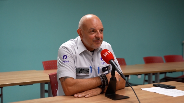 L’inspecteur de police Bertrand Caroy.