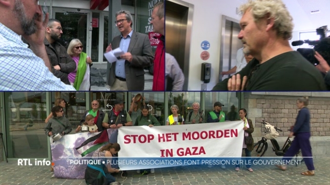 Une cinquantaine d'associations et d'organisations humanitaires mettent la pression sur les partis du gouvernement qui se disent favorables à la reconnaissance de l'Etat Palestinien ou à des sanctions contre Israël.