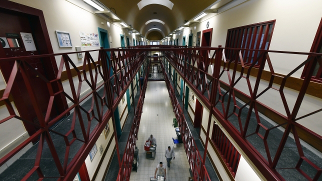 Illustration picture shows the Antwerp prison, Monday 08 May 2017.
BELGA PHOTO ERIC LALMAND