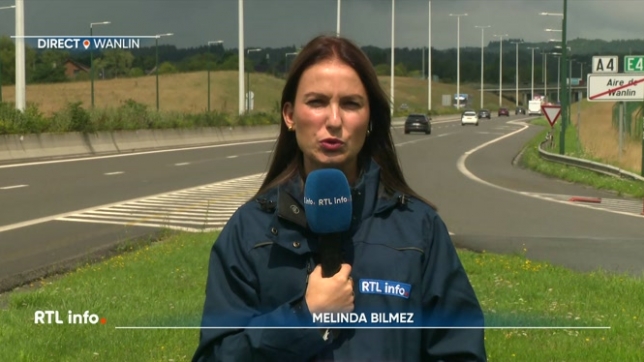 En direct, Melinda Bilmez explique que la journée était annoncée noire dans le sens des départs en France. Elle fait le point sur les conditions de circulation actuelles.