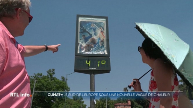 La plupart des feux de forêt dans le sud de l'Europe est sous contrôle. Mais la vigilance doit rester de mise puisqu'on annonce le retour de températures caniculaires. En Espagne et au Portugal, des températures allant jusqu'à 45°C sont attendues par endroit.