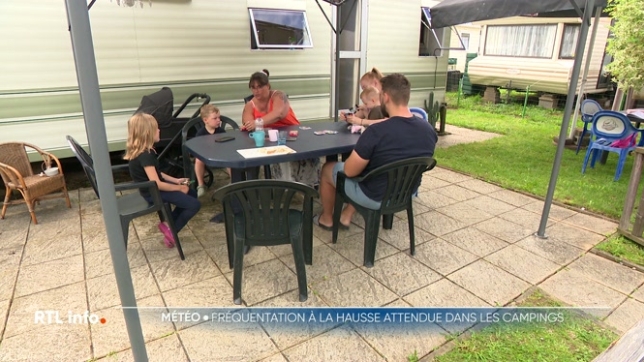 Le beau temps était attendu par de nombreux vacanciers en Belgique, notamment ceux qui profitent des vacances dans les campings. Exemple à Aywaille.