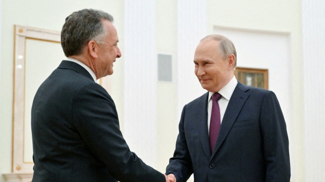 Steve Witkoff, reçu par le président russe Vladimir Poutine