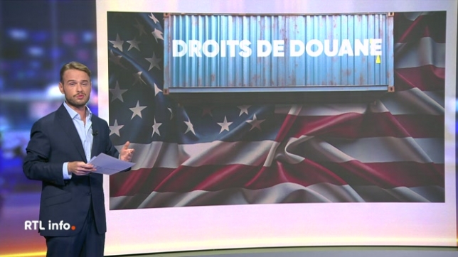 Nicolas Lowyck, invité sur le plateau du RTL Info 19h, fait le point sur les conséquences de l'application des droits de douane américains en Belgique et dans le monde.