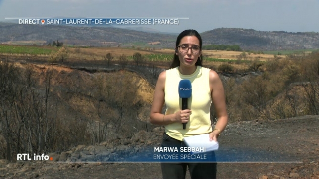 L'incendie a parcouru plus de 17.000 hectares de végétation, détruisant des cultures et des vignobles par exemple. Les habitants, les agriculteurs et les viticulteurs découvrent l'ampleur des dégâts, comme l'explique Marwa Sebbahi, envoyée spéciale RTL info.