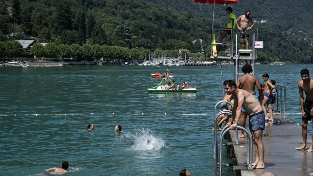 Des endroits de baignade, comme Le Bourget-du-Lac, où se rafraîchir.