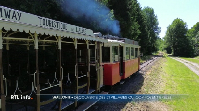Une commune composée de 21 petits villages typiques de l'Ardenne où l'on bat le beurre à l'ancienne, où l'on élève des saumons et où l'on peut se déplacer en tramway; visite.