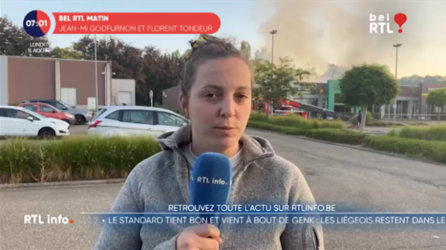 L'incendie de Ben-Ahin a repris ce lundi.