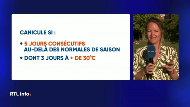 Une vague de chaleur désigne une période estivale de 5 jours au moins durant lesquels la température minimale atteint 25 degrés, dont trois jours atteignant au moins 30 degrés. La Belgique devrait donc connaître sa deuxième vague de chaleur de l'été cette semaine.