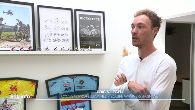 Il prend sa retraite sportive à 31 ans après avoir passé 11 ans sur le circuit pro. Loïc Vliegen veut aussi sensibiliser sur l'épuisement mental que peut créer une profession toujours plus exigeante. Rencontre.
