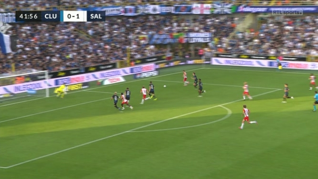 Ligue des Champions: Baidoo double la mise contre Bruges