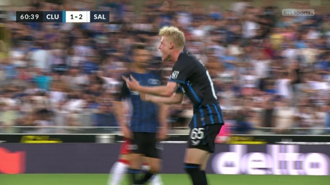 Ligue des Champions: le résumé de Bruges-Salzbourg (3-2)