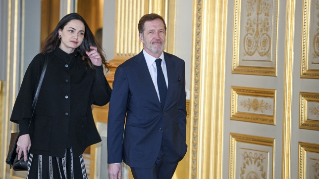 Paul Magnette et sa compagne