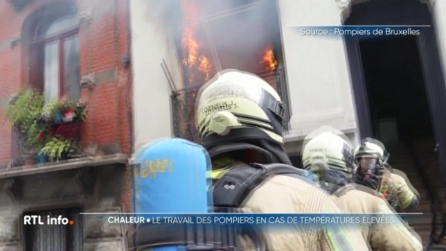 Un coup de chaleur peut toucher tout le monde, mais les pompiers sont fortement exposés et, dans certaines casernes, les hommes du feu reçoivent des conseils de prévention afin de lutter au mieux contre les effets néfastes de la chaleur.