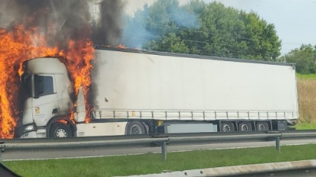 L’autoroute est actuellement fermée