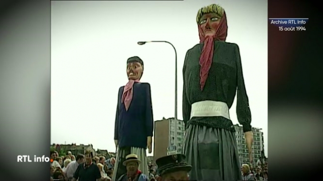 C'est en 1993 que Tchantchès passait de la taille d'une marionnette à celle d'un géant lors du cortège folklorique du 15 août en Outremeuse. L'année suivante, il était rejoint par sa compagne Nanesse. Retour dans nos archives avec Chantal Monet Francis Rion.