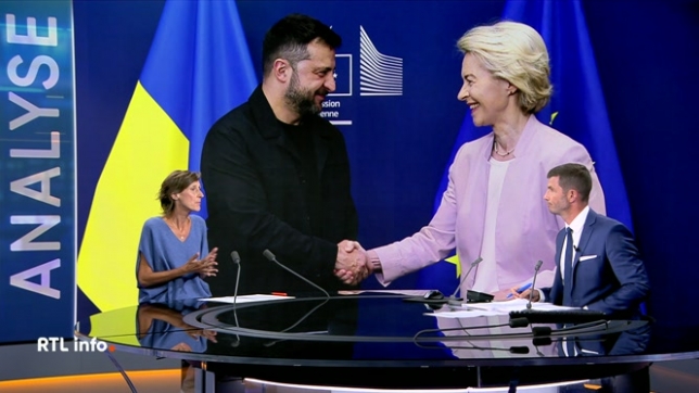 Référente sur les questions internationales pour RTL info, Chantal Monet commente la démonstration de force diplomatique mise en oeuvre par la coalition des volontaires. Les alliés de Kiev souhaitent se montrer unis face aux menaces russes et aux incertitudes américaines. Analyse.