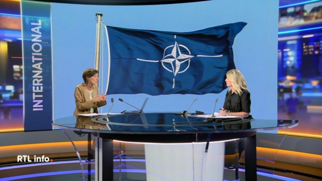 En plateau, Chantal Monet explique pourquoi le président russe Vladimir Poutine refuse que l'Ukraine adhère à l'OTAN.