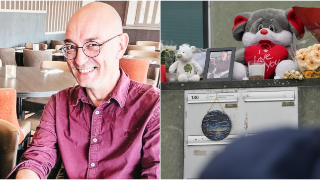 Erik a été poignardé à mort.