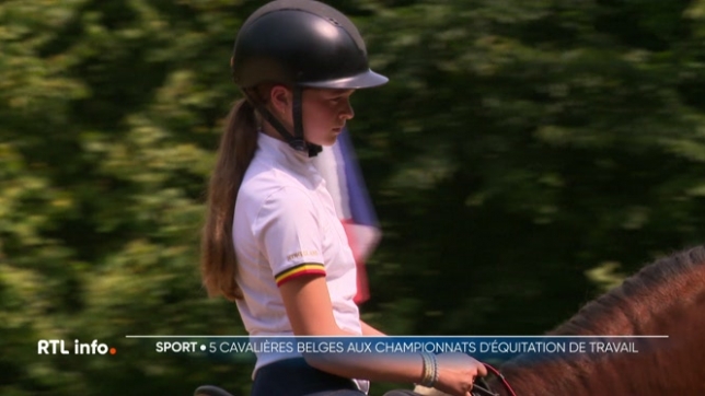 Du 21 au 24 août, 5 jeunes cavalières belges défendront nos couleurs aux championnats d'Europe Juniors et youngs drivers d'équitation du travail.