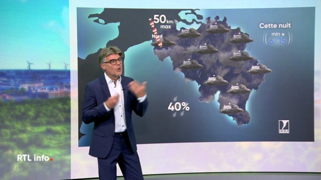 En plateau, Stephan van Bellinghen donne ses prévisions pour les prochaines heures et les prochains jours.