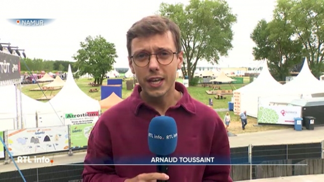En direct de Namur, Arnaud Toussaint nous présente l'affiche du dernier grand festival estival, Les solidarités. Il y aura Helena, Santa, Hoshi, Kyo ou Zaho de Sagazan.
