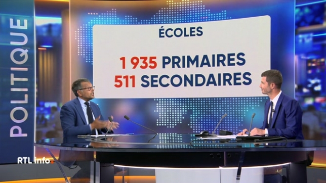 Martin Buxant fait le point sur la rentrée des classes programmée ce lundi dans l'enseignement maternel, primaire et secondaire de la Fédération Wallonie-Bruxelles.