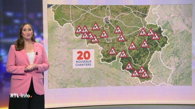 La rentrée est également synonyme d'ouverture de plusieurs gros chantiers sur les routes et autoroutes essentiellement en Wallonie. Amélie Schildt fait le point sur les difficultés qui attendent les automobilistes dans les prochaines semaines.