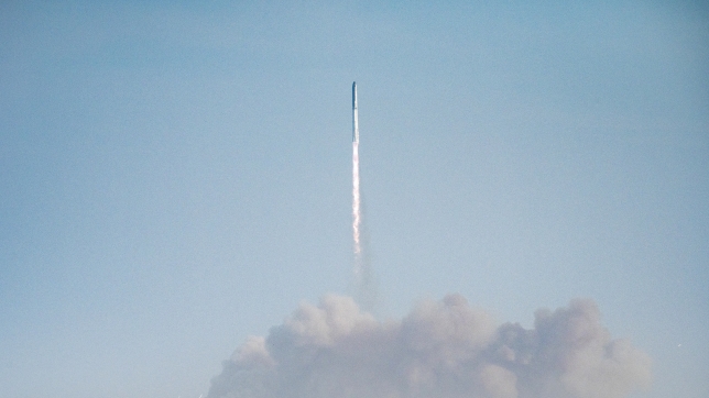 La fusée Starship lors de l’un de ses vols test.