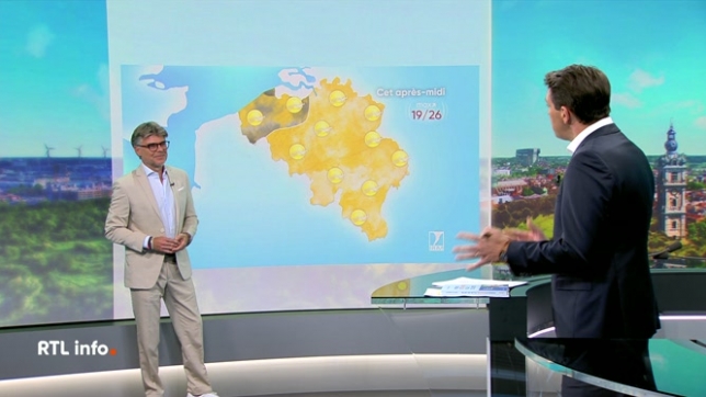 En plateau, Stephan van Bellinghen donne ses prévisions pour les prochaines heures et les prochains jours.