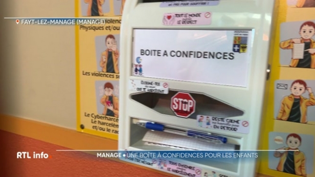 Le conseil communal des enfants propose une nouveauté dans les écoles primaires de la commune. Une boîte à confidences. Elle permet aux jeunes d'exprimer leurs états d'âme, anonymement s'ils le veulent. Objectif : lutter contre toute forme de harcèlement.