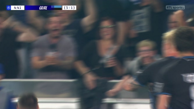 Ligue des Champions: Tresoldi fait 1-0 contre les Rangers