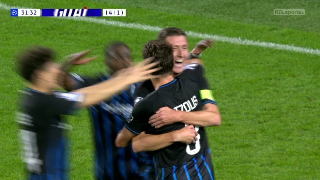 Ligue des Champions: le joli but de Vanaken contre les Rangers