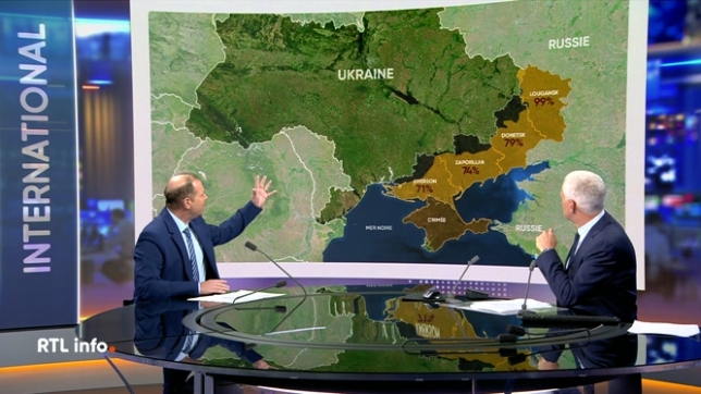 En plateau, Sébastien Rosenfeld analyse l'état actuel du conflit. Où se trouve la ligne de front ? Grâce à quoi l'Ukraine parvient-elle à résister face à la progression russe ?
