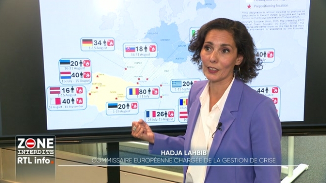L'aide européenne en cas de catastrophe naturelle ou de conflit est coordonnée dans un centre de crise installé à Bruxelles. Une équipe d'RTL info a pu y pénétrer.