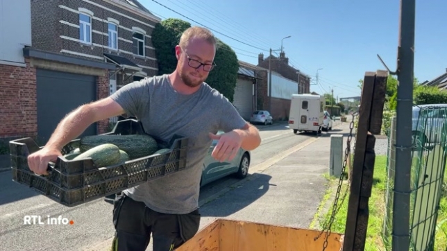 À Oupeye, un maraîcher a choisi une formule toute simple pour vendre ses légumes : une boîte en libre-service devant son terrain. Des laitues fraîches ou des courgettes proposées à 1 euro et tout se passe sur la confiance.