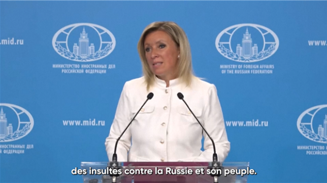 La diplomatie russe a dénoncé vendredi les insultes vulgaires et dépassant les limites de la décence du président français Emmanuel Macron, qui avait qualifié la semaine dernière Vladimir Poutine d'ogre et de prédateur.