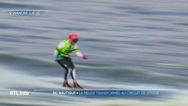 Les meilleurs skieurs nautiques du monde se sont  rassemblés aujourd'hui à Wandre.