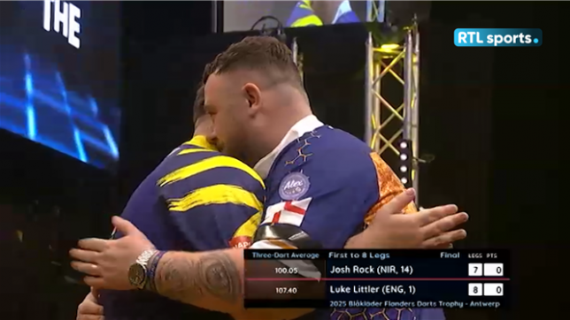 Luke Littler remporte les Flanders Darts Trophy